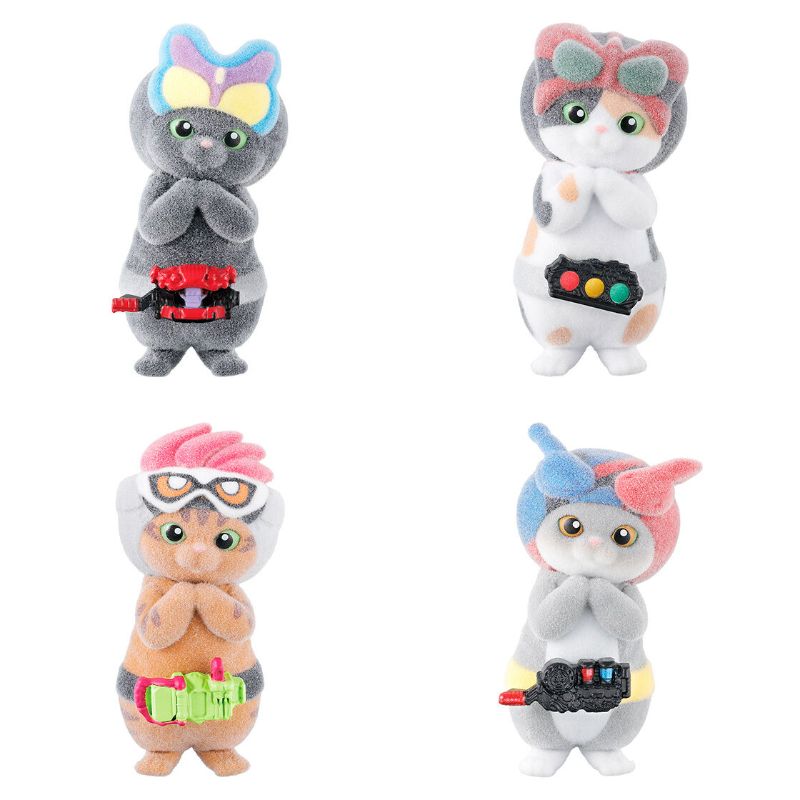 にゃにゃ　２個セット 送料無料】仮面にゃいだー その2 全4種 コンプリート | ガチャガチャ