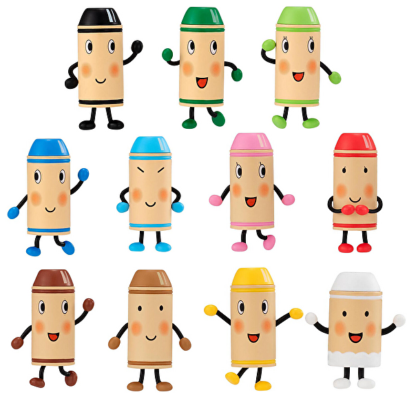 ならぶんです。 くれよんのくろくん | ガシャポンのデパート