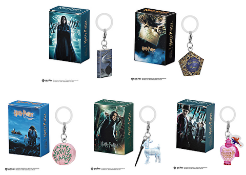 【送料無料】ハリー・ポッター めじるしアクセサリー＋2 全5種 コンプリート,ガチャガチャ 通販 在庫情報