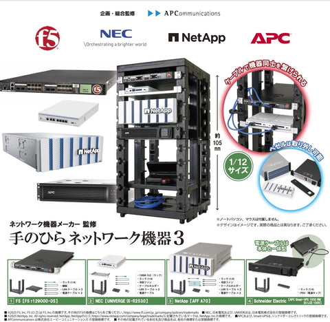 【6月予約】【送料無料】ネットワーク機器メーカー監修 手のひらネットワーク機器3 全4種 コンプリート,ガチャガチャ 通販 在庫情報