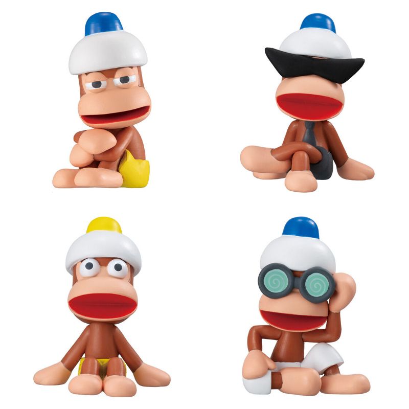 【送料無料】サルゲッチュ まちぼうけ いつになったら捕まえにくる？ 全4種 コンプリート