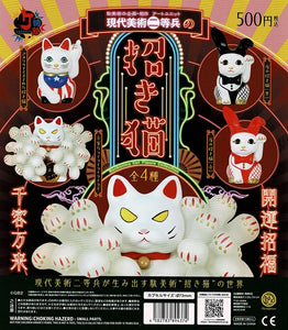 C*s様 現代美術作家 町田久美作品 招き猫 アートを購入【作家：町田久美】 | 現代アート販売(通販)のタグボート