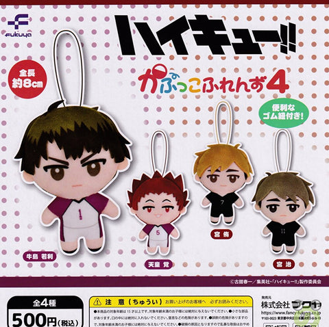 【送料無料】ハイキュー！！ かぷっこふれんず4 全4種 コンプリート,ガチャガチャ 通販 在庫情報