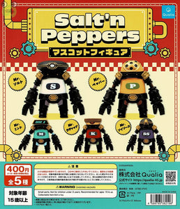 【送料無料】ソルトンペッパーズ マスコットフィギュア 全5種 コンプリート