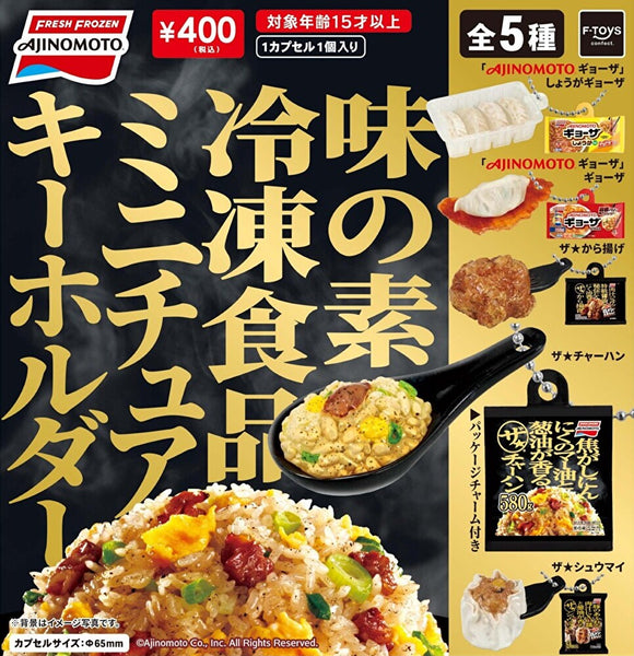 【7月予約】【送料無料】味の素冷凍食品ミニチュアキーホルダー 全5種 コンプリート