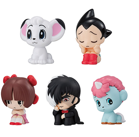 【送料無料】手塚治虫キャラクター まちぼうけ 全5種 コンプリート,ガチャガチャ 通販 在庫情報