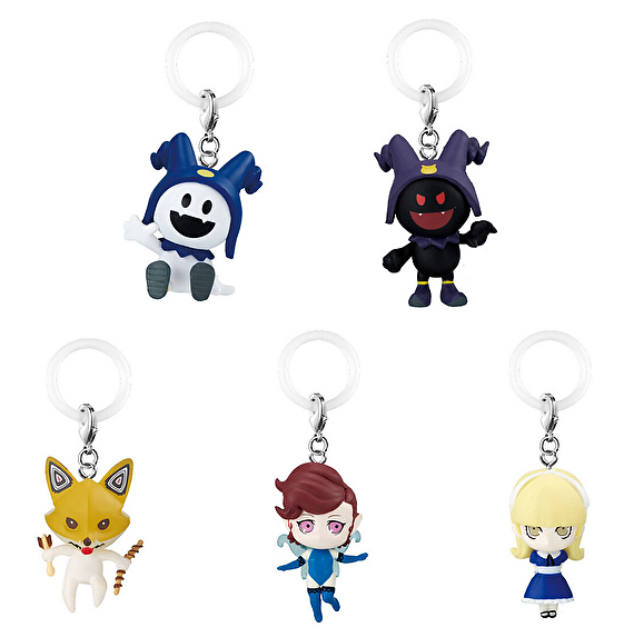 【送料無料】真・女神転生 シリーズ めじるしアクセサリー 全5種 コンプリート