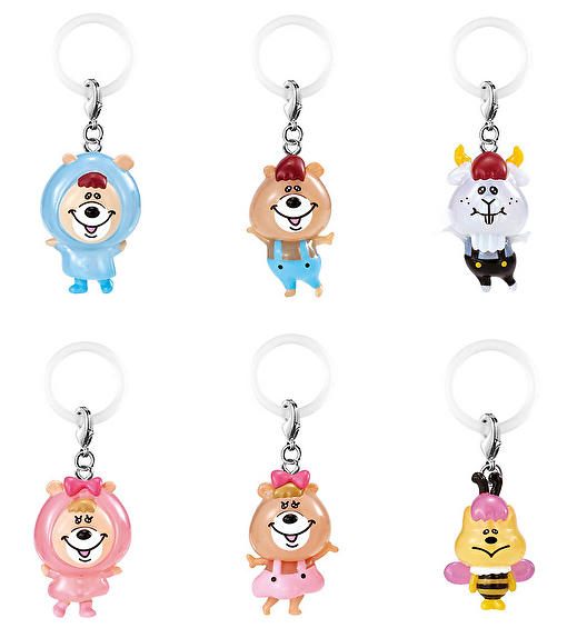 【送料無料】クマタン めじるしアクセサリー 全6種 コンプリート