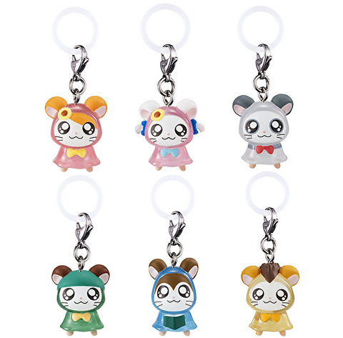 【送料無料】とっとこハム太郎 めじるしアクセサリー ちゅりー! 全6種 コンプリート,ガチャガチャ 通販 在庫情報