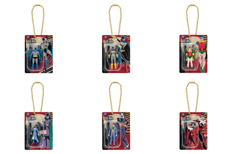 【送料無料】バットマン ブリスターチャームコレクション 全6種 コンプリート