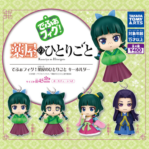 【3月予約】【送料無料】でふぉフィグ 薬屋のひとりごと キーホルダー 全4種 コンプリー,ガチャガチャ 通販 在庫情報