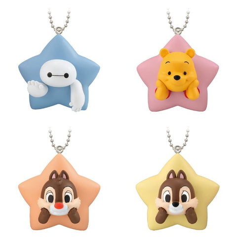 【送料無料】ディズニーキャラクター お星さまマスコットチャーム 全4種 コンプリート,ガチャガチャ 通販 在庫情報