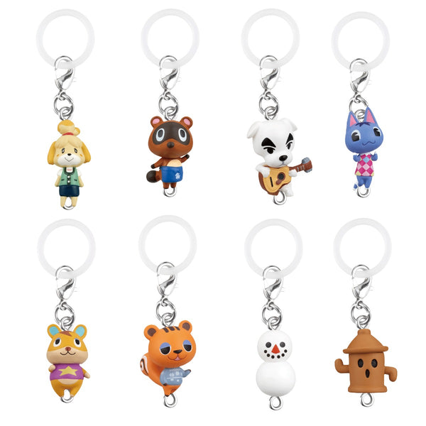 【8月予約】【送料無料】つながリングチャーム どうぶつの森 全8種 コンプリート