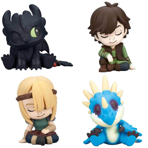 【10月予約】【送料無料】肩ズンFig. ヒックとドラゴン 全4種 コンプリート,ガチャガチャ 通販 在庫情報