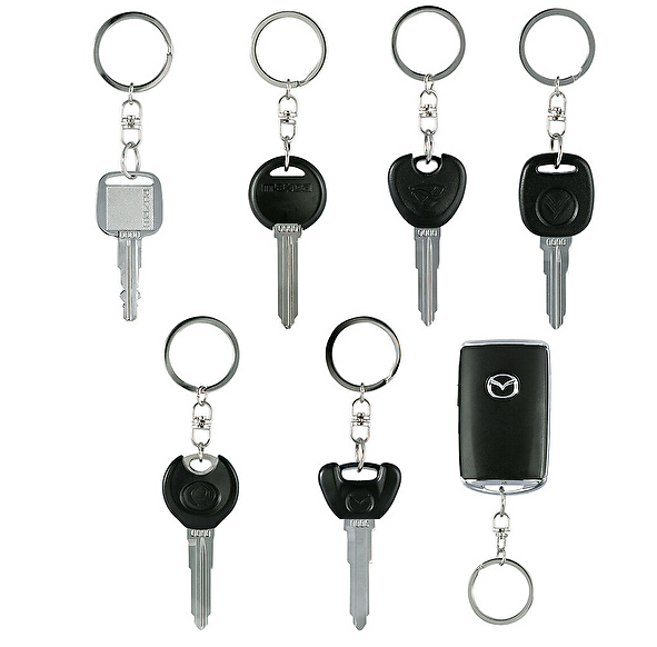 【送料無料】なりきりオーナーコレクション MAZDA コレクタブルキー 全7種 コンプリート