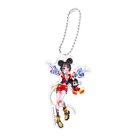 【送料無料】Disney Collection by Mika Pikazo アクリルチャーム MICKEY MOUSE B 1種,ガチャガチャ 通販 在庫情報