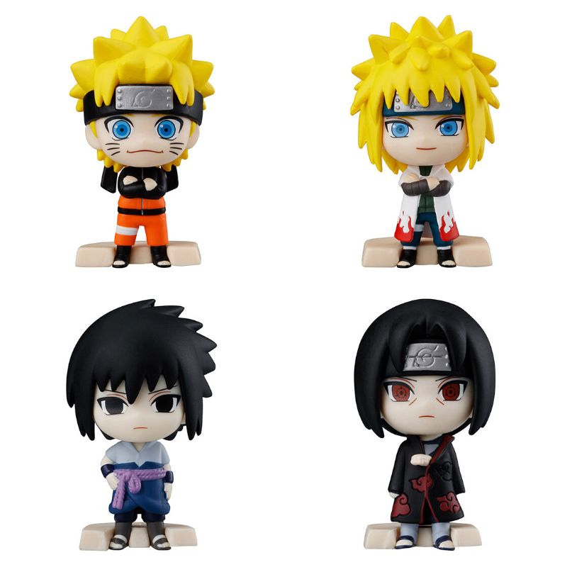 【送料無料】NARUTO ナルト 疾風伝 Funrangiua オレたちがフィギュアになって登場だってばよ！ 全4種 コンプリート