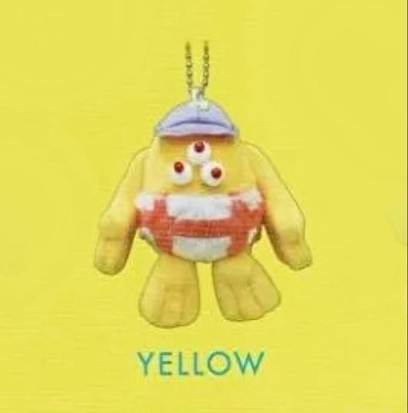 【送料無料】N BURGER PORRO ぬいぐるみマスコット YELLOW 1種