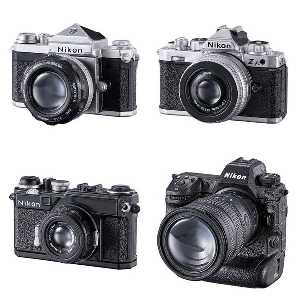 本当に信頼出来る店 送料無料】Nikon 全4種 ミニチュアカメラコレクション その他