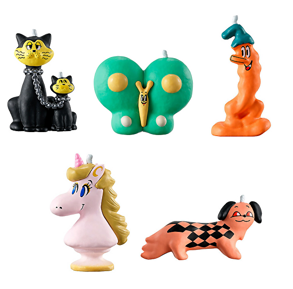 送料無料】OLGA GOOSE CANDLE ミニチュアコレクション 全5種