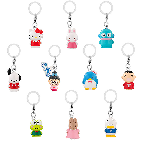 【送料無料】めじるしアクセサリー サンリオキャラクターズオールスターズ Part.1 全10種 コンプリート
