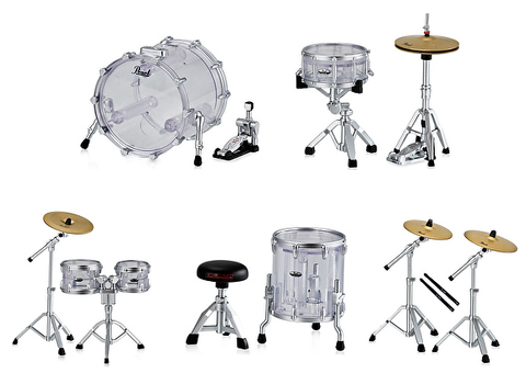 【送料無料】Pearl Drums Miniature Collection2 全5種 コンプリート カプセル付発送,ガチャガチャ 通販 在庫情報