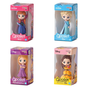 【送料無料】ディズニーキャラクター Q posket キューポスケット ミニチュアコレクション2 全4種 コンプリート