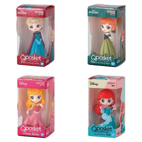 【送料無料】ディズニーキャラクター Q posket キューポスケット ミニチュアコレクション3 全4種 コンプリート,ガチャガチャ 通販 在庫情報