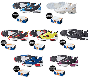 【送料無料】Reebok instapump fury ミニフィギュア コレクション 全7種 コンプリート