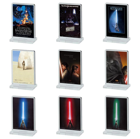 【送料無料】STAR WARS ポスター アクリルスタンド02 全9種 コンプリート,ガチャガチャ 通販 在庫情報
