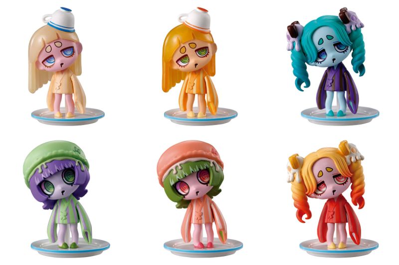 【送料無料】VIRUSWEETS figure collection tea break 全6種 コンプリート