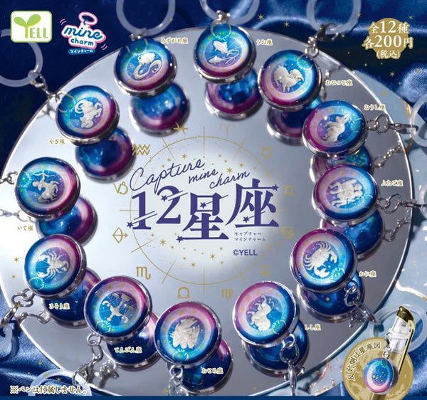 【1月予約】【送料無料】caputure mineチャーム 12星座 全12種 コンプリート