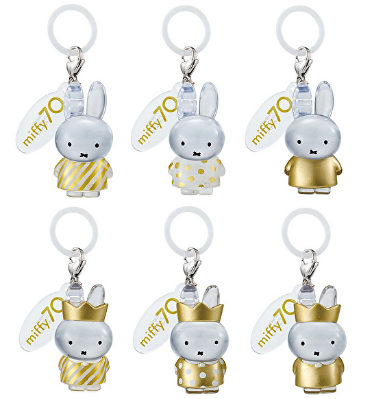 【送料無料】めじるしアクセサリー miffy 70th anniversary Ver 全6種 コンプリート