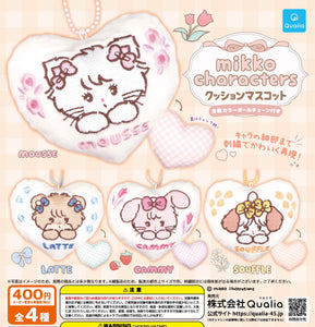 送料無料】mikko characters クッションマスコット 全4種