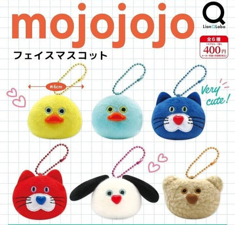 【8月予約】【送料無料】 mojojo フェイスマスコット 全6種 コンプリート,ガチャガチャ 通販 在庫情報