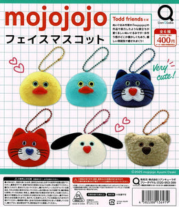【送料無料】 mojojojo フェイスマスコット 全6種 コンプリート